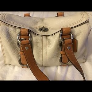 Off white Coach handbag